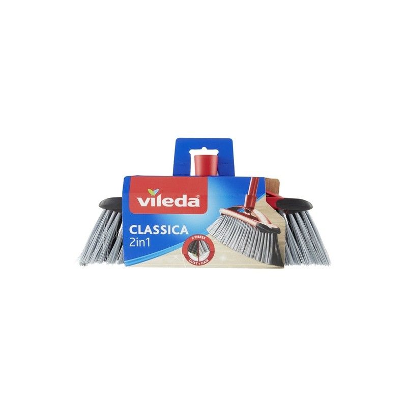 14045f5f38a5fe43b0643395e16234ad Vileda Broom 2In1 - Image 1