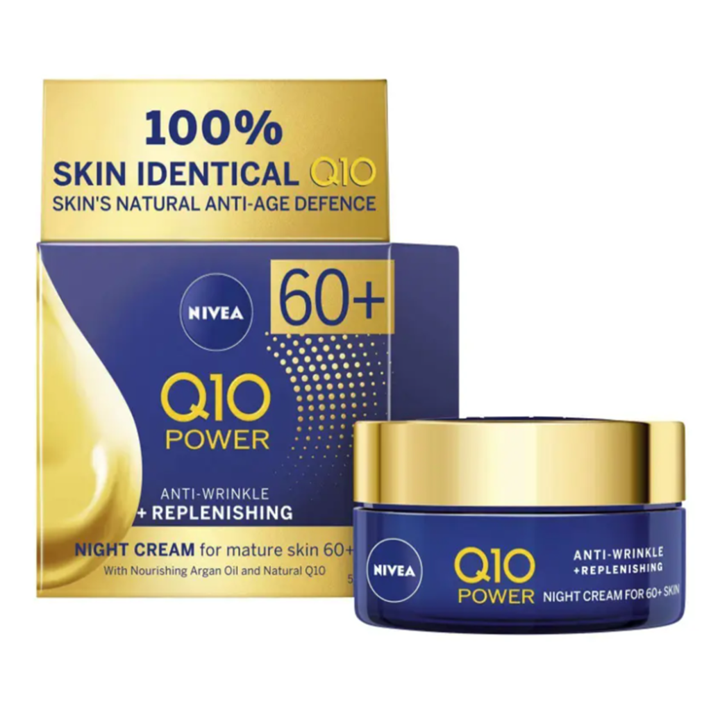 15ad1451f8935e9e7549d34de2fecd02 Nivea Q10 60+ Night - Image 1
