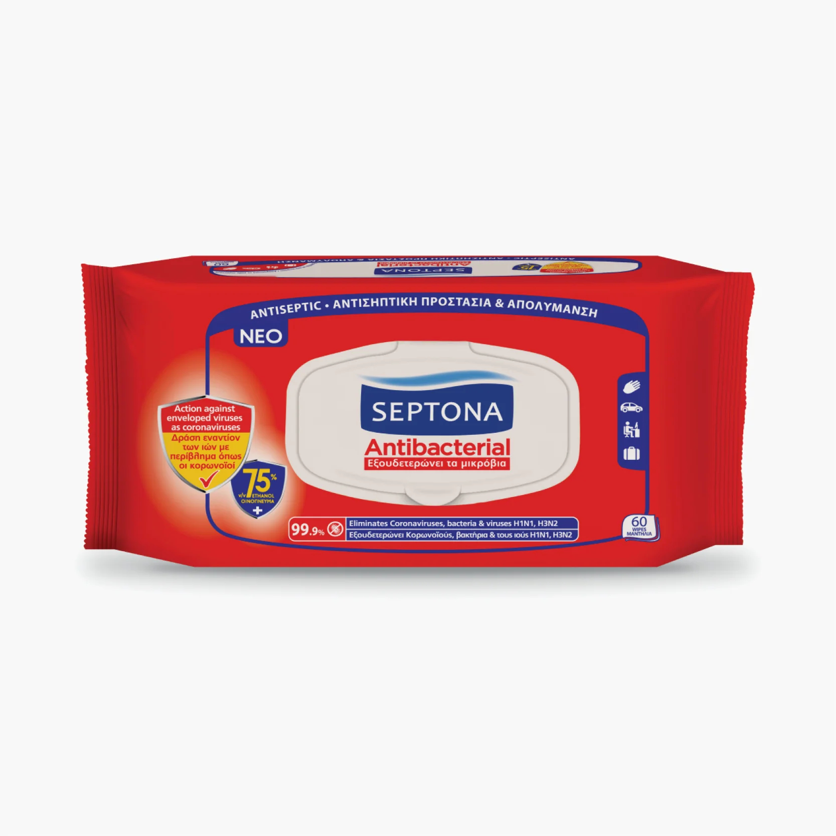 87c6d4ed1884880360ebf890d86bdf08 Septona Wipes x 75% Alco - Image 1