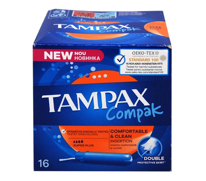 8edea73527d018d6c271f4f22c43ea78 Tampax Compak Super Plus - Image 1
