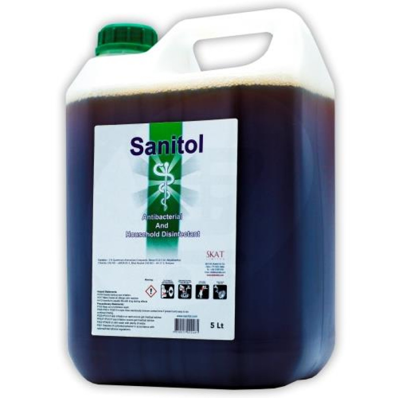 9be50f614882e1a700ece8e79f2baee4 Sanitol Antiseptic 5ltrs - Image 1