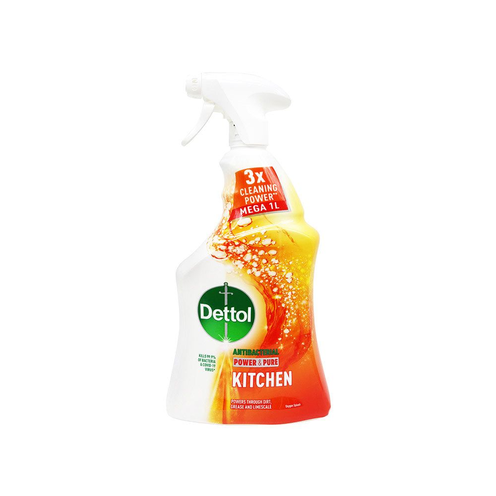 Dettol Spray Kitchen 1Ltr - Pure Detergents & more