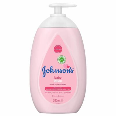 db3e9b7e63e4bcf1c3f53e8129acdf4d Johnsons Baby Lotion500m - Image 1