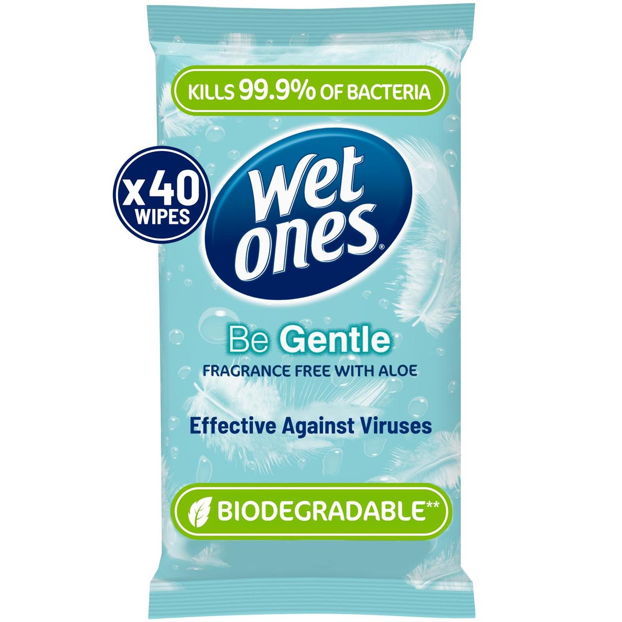 232727998.jpeg Wet Ones Gentle x 40 - Image 1