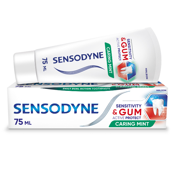 fdcbe255d03ef5d7b9d2b1bf8488bad4 Sensodyne Sensitivity & Gum Caring Mint 75ml - Image 1