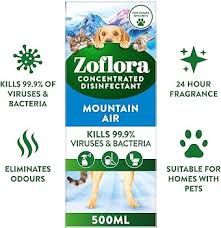0a7fa02f09e4425483e2143e0595fac5 Zoflora 500ml Mountain Air - Image 1