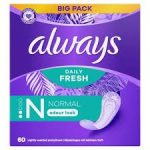 Always Daily Fresh Normal x 60pcs