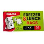 Hilmi Freezer & Lunch Bags 7*9 x 50bags